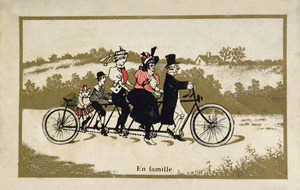 Vélo en famille